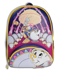 Loungefly Beauty and the Beast (1991) - Be Our Guest Mini Backpack