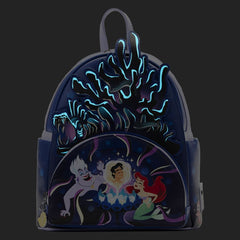 Loungefly The Little Mermaid (1989) - Ursula Lair Glow Mini Backpack