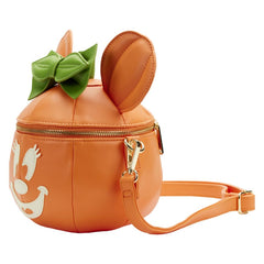 Loungefly Disney - Minnie Mouse Pumpkin Glow Face Crossbody Bag