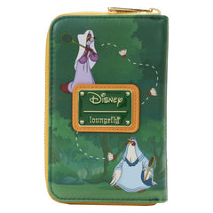 Loungefly Robin Hood (1973) - Classic Book Cover Zip Around Purse