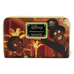 Loungefly The Princess & the Frog - Scene Zip Around Purse