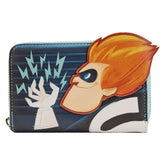 Loungefly The Incredibles Syndrome Glow Zip Around Wallet
