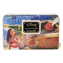 Loungefly Moana - Princess Scene Series Zip Around Wallet