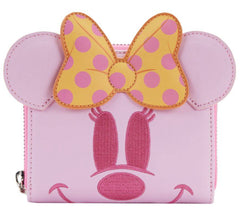 Loungefly Disney - Minnie Pastel Ghost Glow Mini Zip Purse