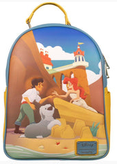 Loungefly The Little Mermaid (1989) - Ariel & Eric Beach US Exclusive Mini Backpack