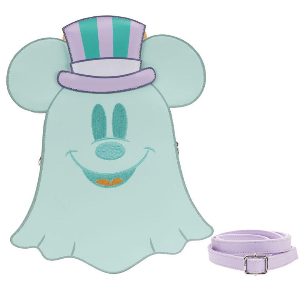 Loungefly Disney - Mickey & Minnie Pastel Ghost Glow Crossbody
