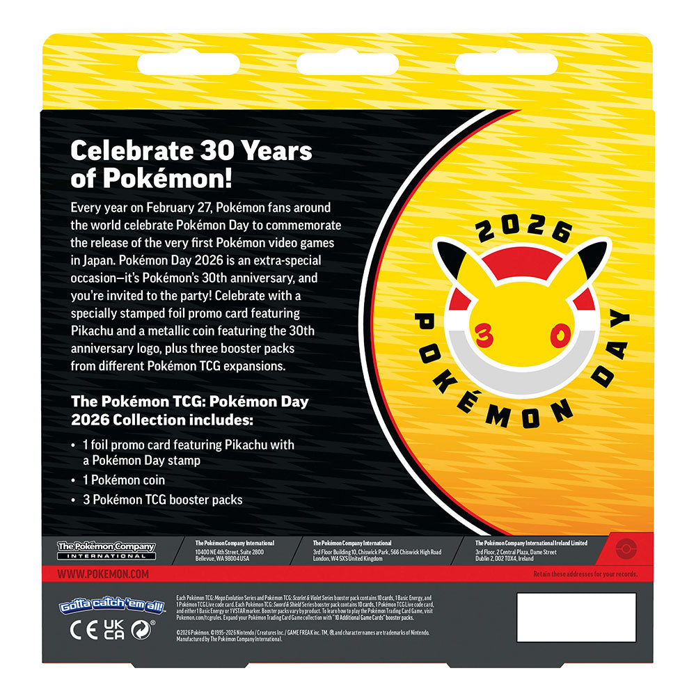 Pokémon TCG: Pokémon Day 2026 Collection