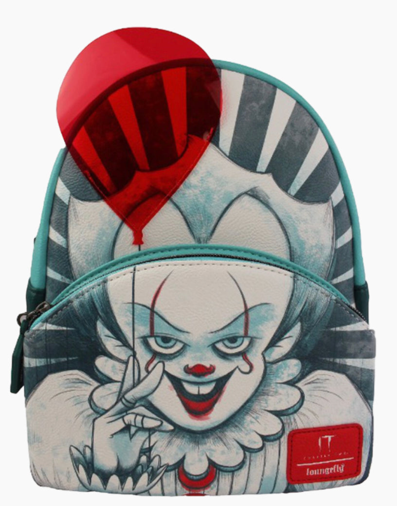 Loungefly IT (2017) - Pennywise US Exclusive Mini Backpack