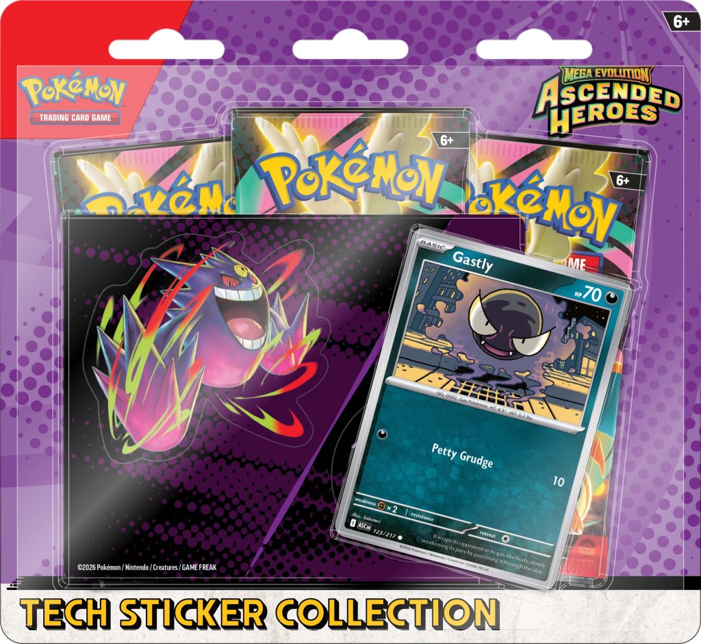 Pokemon TCG ME2.5 Ascended Heroes Tech Sticker Blister