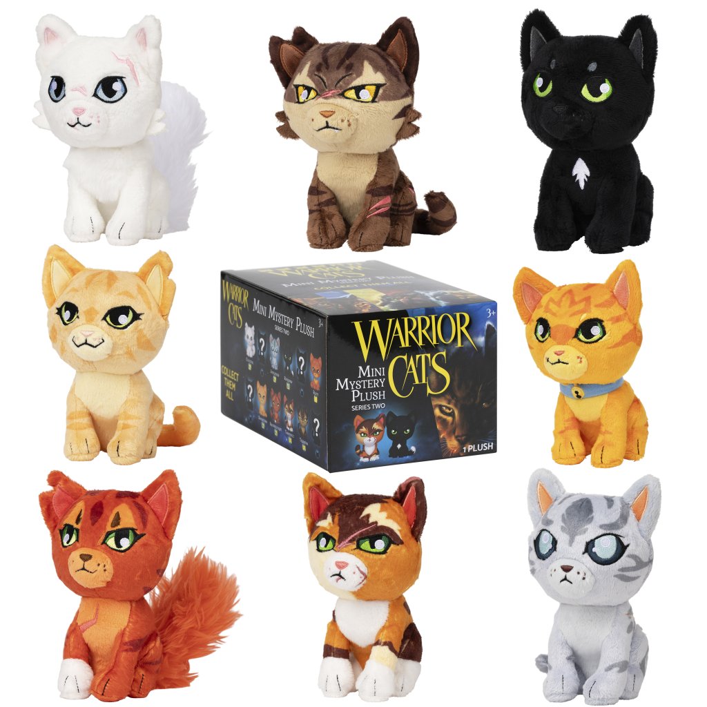 Single  (1) - Warrior Cats Mini Mystery Plush Series 2