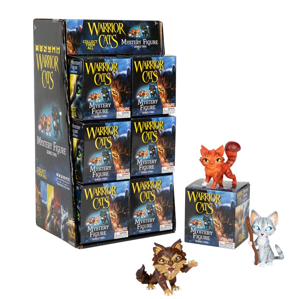 FULL BOX (12) - Warrior Cats Mystery Figures Series 2