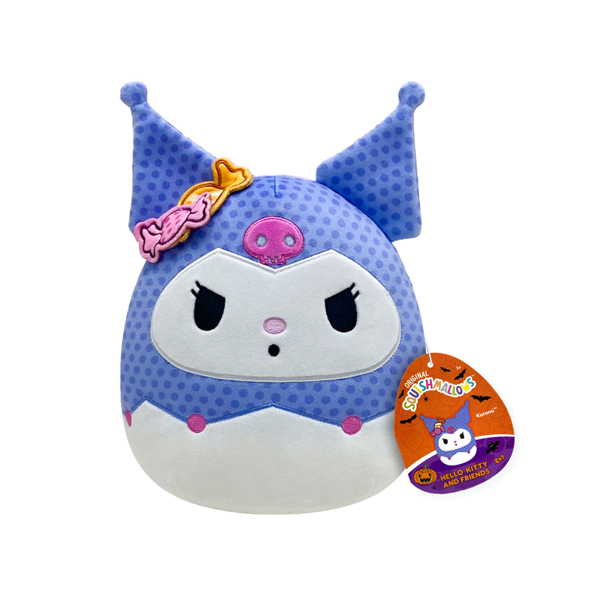 KUROMI -  8" SANRIO Halloween Squishmallow Plush