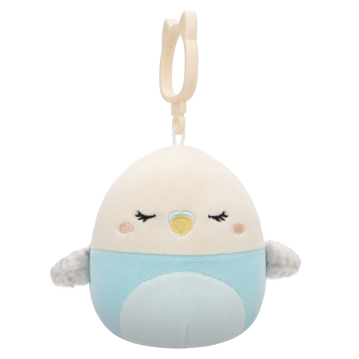 TYCHO Parakeet  -   3.5" Clips-Ons SQUISHMALLOWS (NEW CLIP DESIGN)