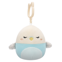 TYCHO Parakeet  -   3.5" Clips-Ons SQUISHMALLOWS (NEW CLIP DESIGN)