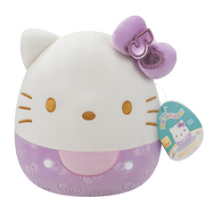 PURPLE - 8" HELLO KITTY 50Th Bows - SANRIO SQUISHMALLOWS