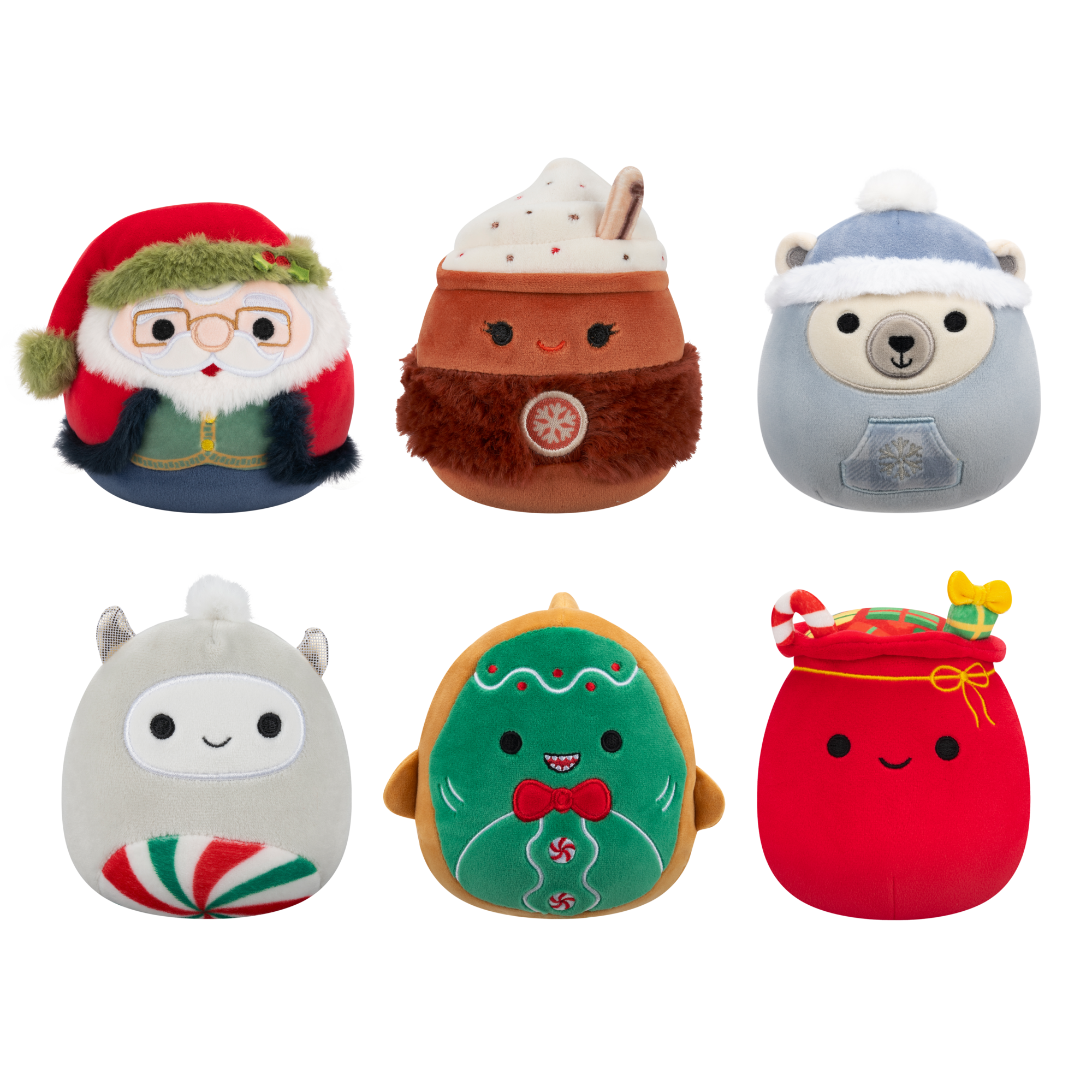 4" BLIND Capsules -Holiday  Squishmallow