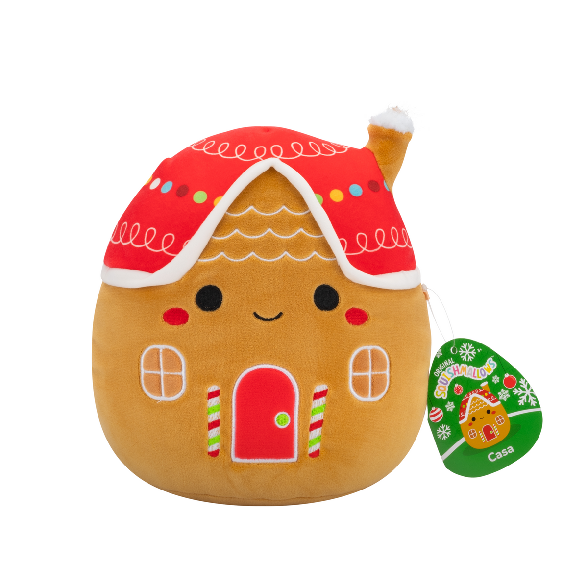 CASA - Gingerbread House 7.5" -Holiday Squishmallow (B)