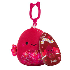 BARELLA - 3.5" Clip Valentines Day Squishmallow Plush