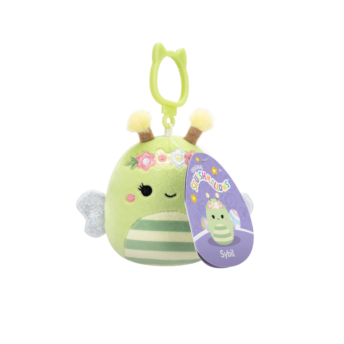 SYBIL The Bee - 3.5" Clip Easter Squishmallow Plush