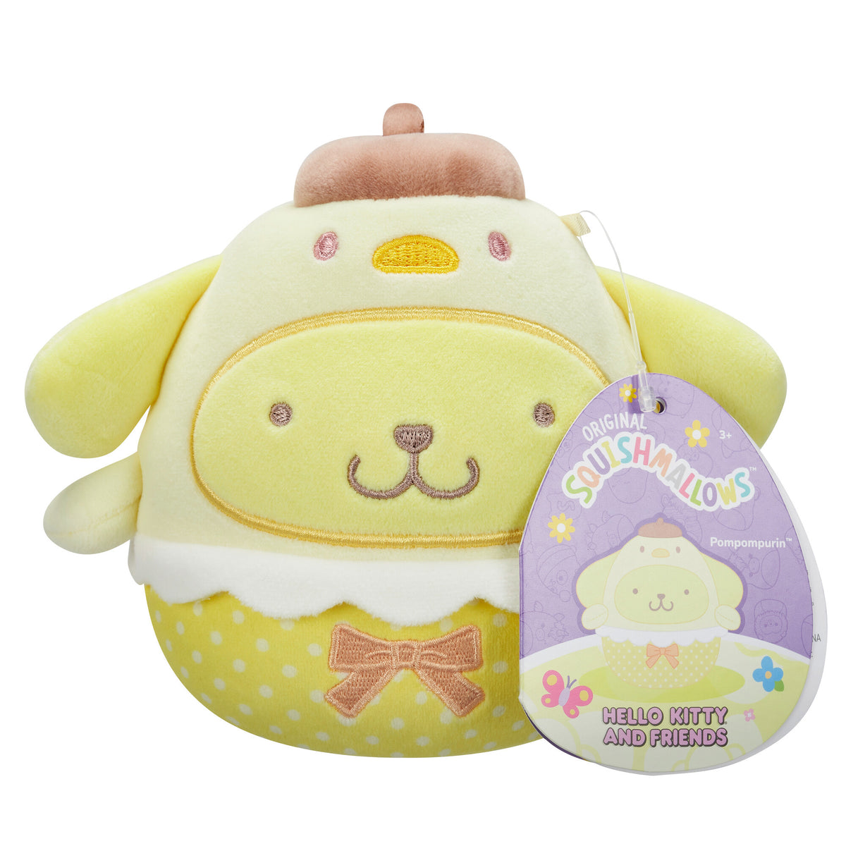 POMPOMPURIN - 5" Easter Hello Kitty Squishmallow Plush