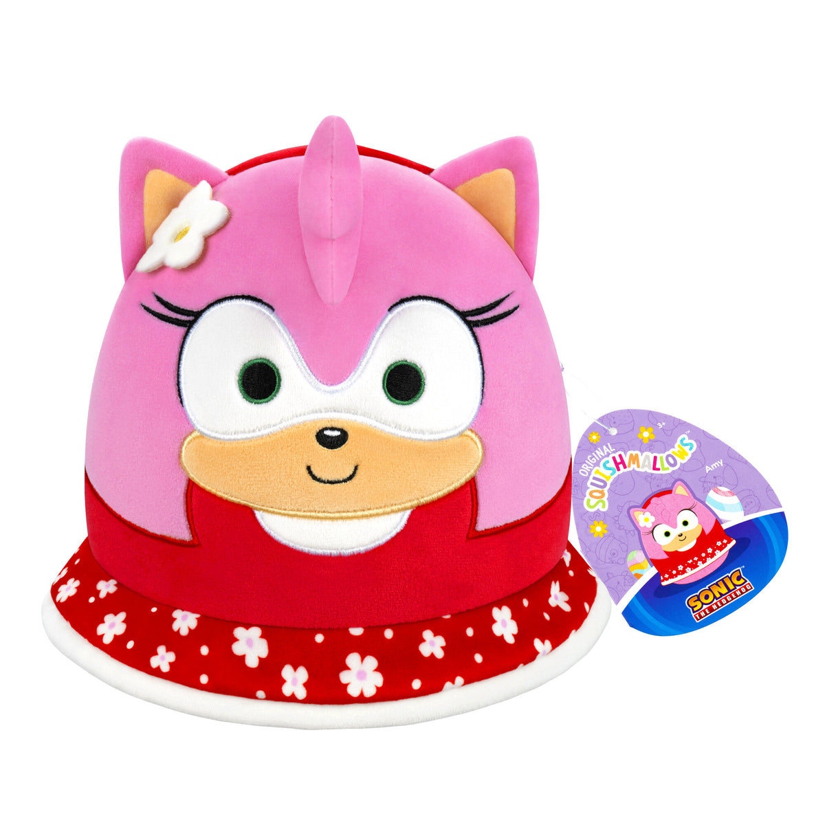 AMY ROSE  - 8" Easter SONIC Squishmallow Plush