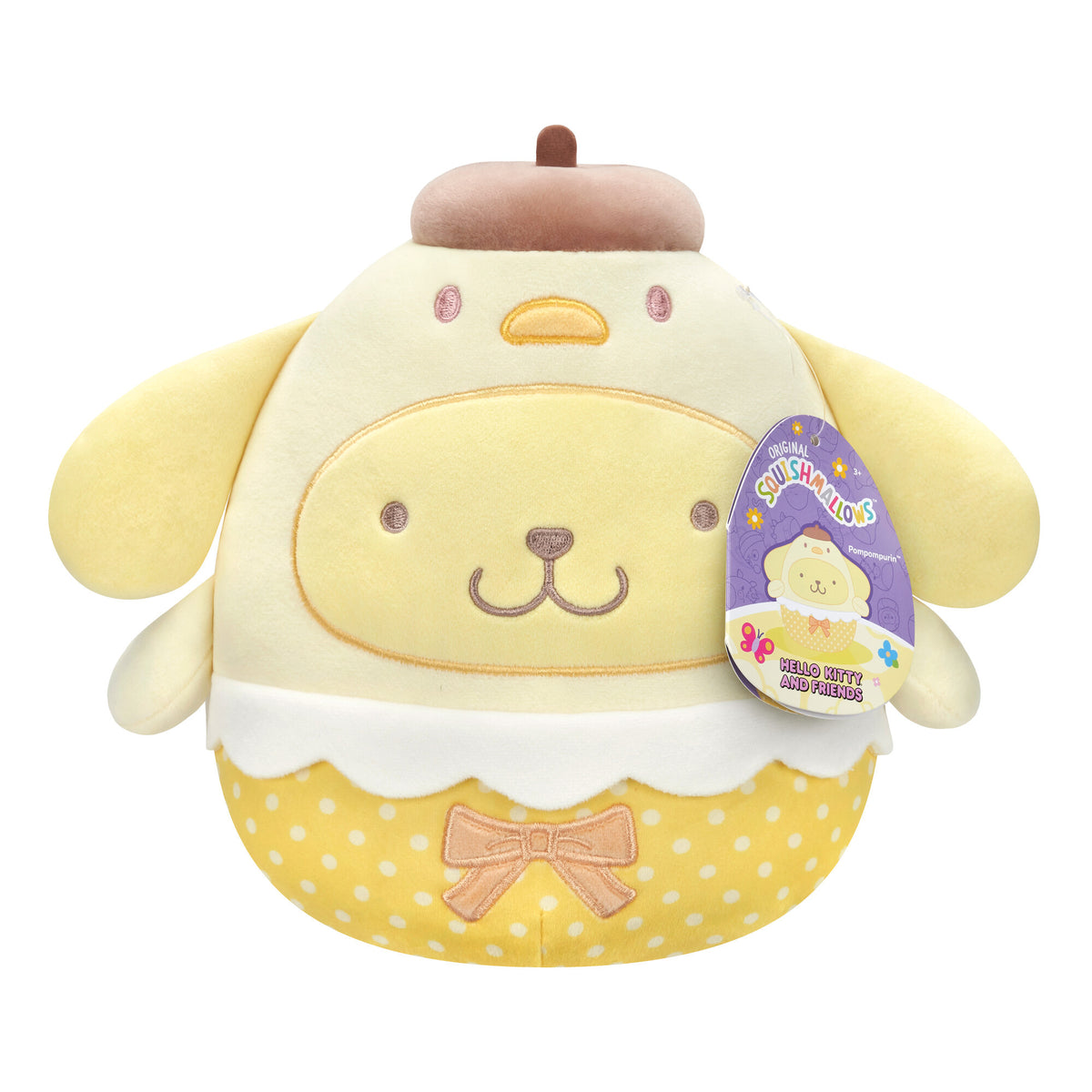 POMPOMPURIN - 8" Easter Hello Kitty Squishmallow Plush