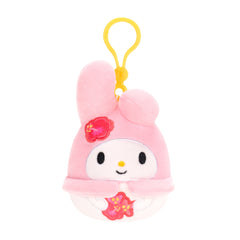 My Melody - 3.5" Clips Hello Kitty & Friends TROPICAL SQUISHMALLOW