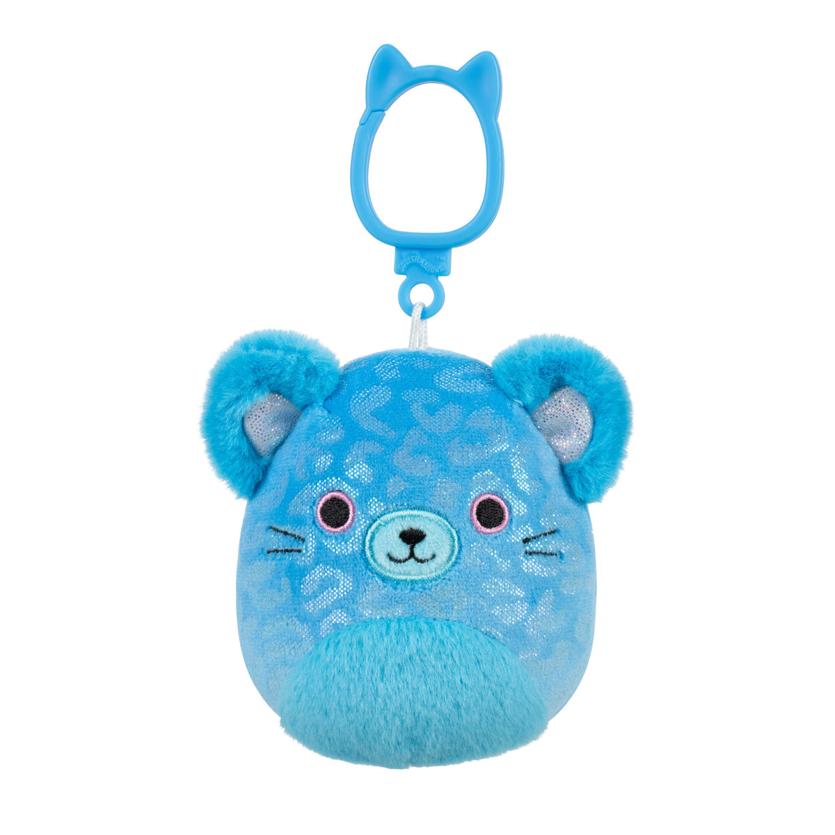 SARGE Blue Jaguar - 3.5" CLIP Squishmallow Plush