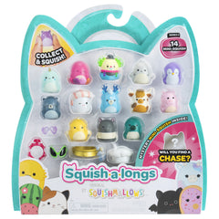 Squish-A-Longs By Squishmallows - 14 Pack Assort