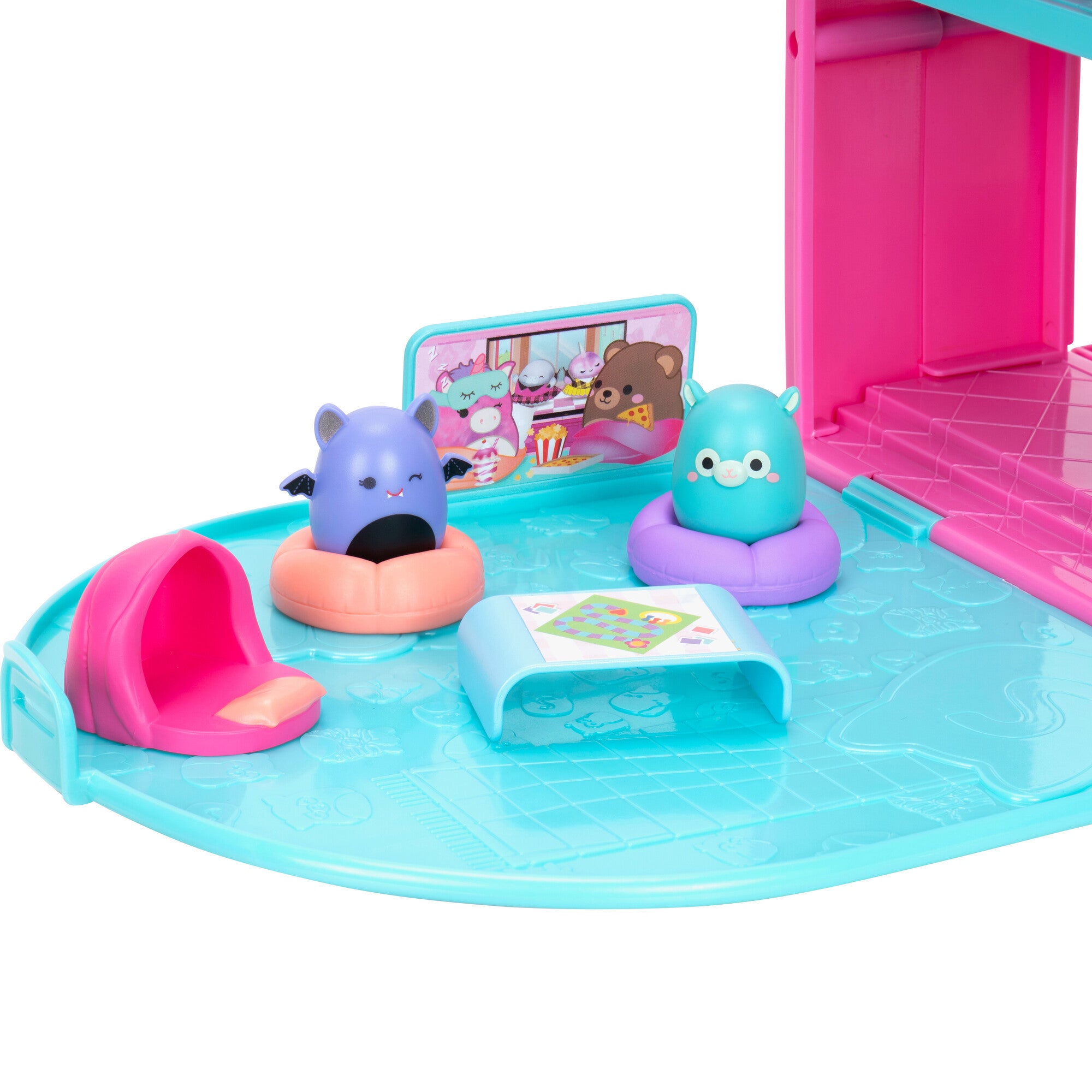 Squish-A-Longs On The Go Playset By Squishmallows