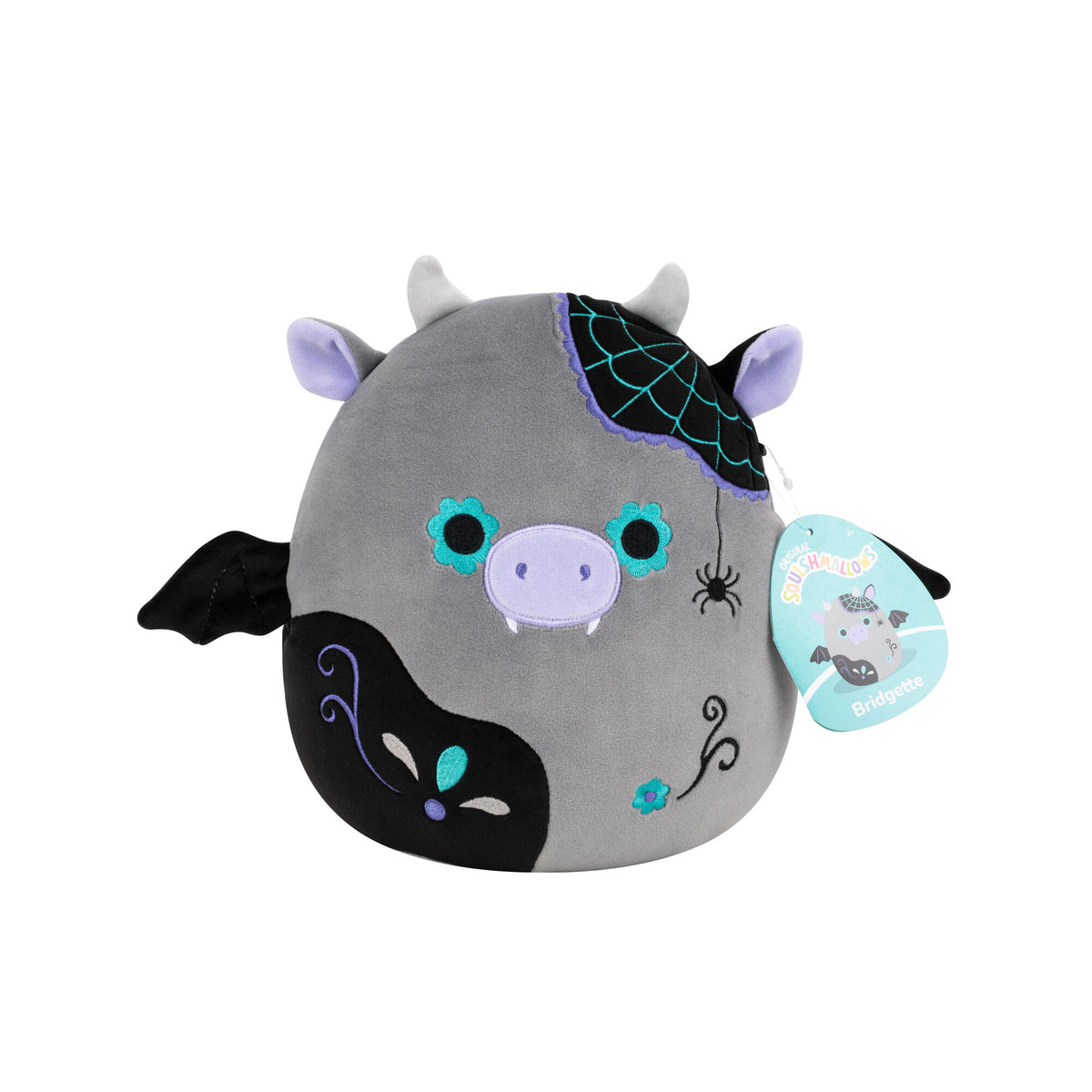 BRIDGETTE The Cow - 8" Day Of The Dead Halloween Squishmallow Plush