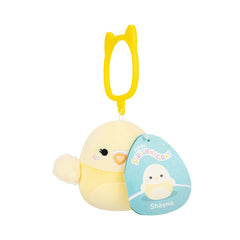 SHAYNA Parakeet Bird - 3.5" CLIP Squishmallow Plush