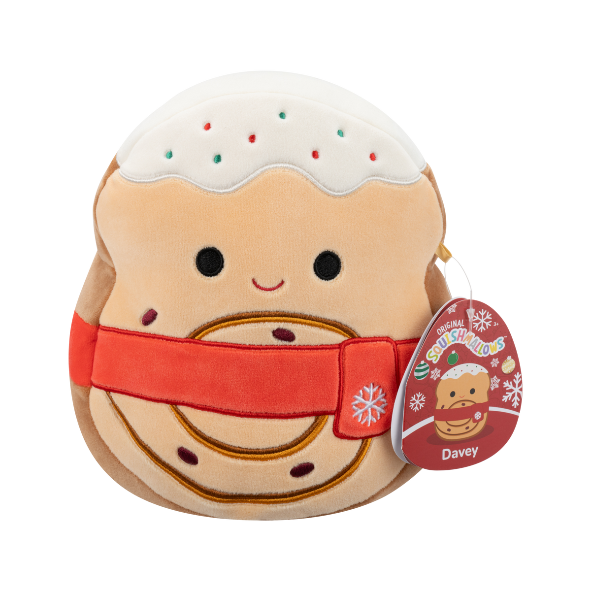 DAVEY Cinnamon Roll Toast - 7.5" Holiday A Squishmallow Plush
