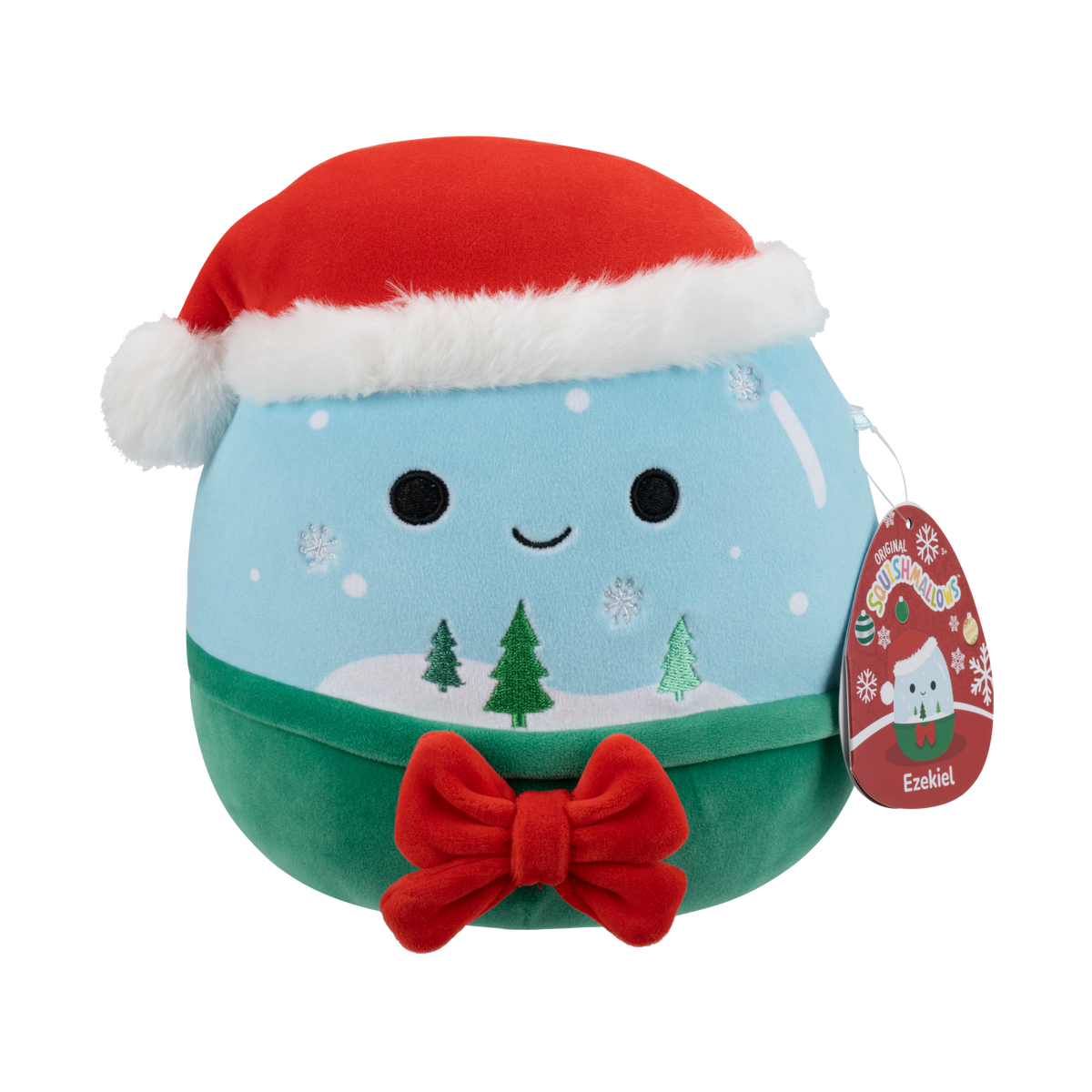 EZEKIEL Snow Globe  - 7.5" Holiday A Squishmallow Plush