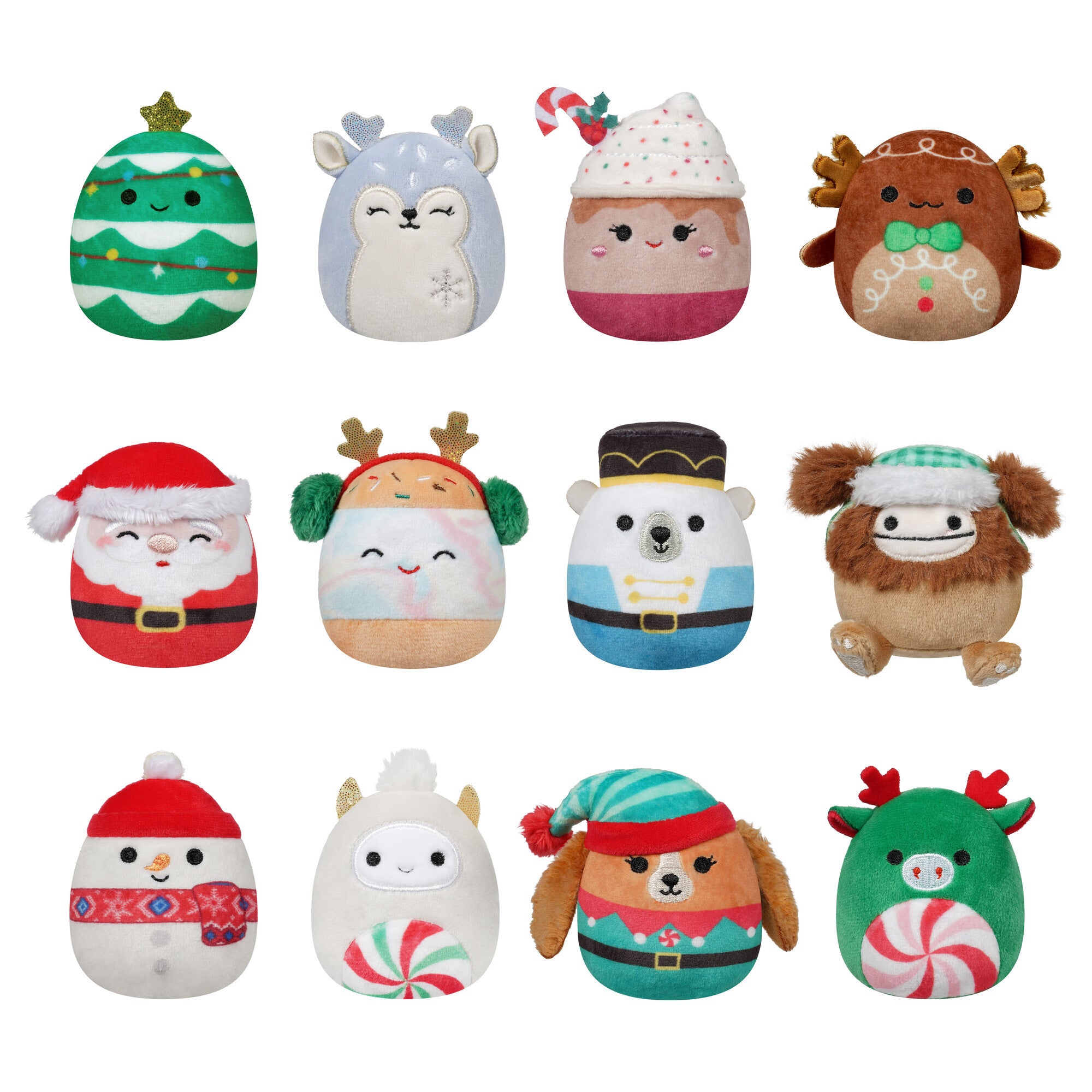 12 Piece Holiday AVENT Calender - Squishmallows