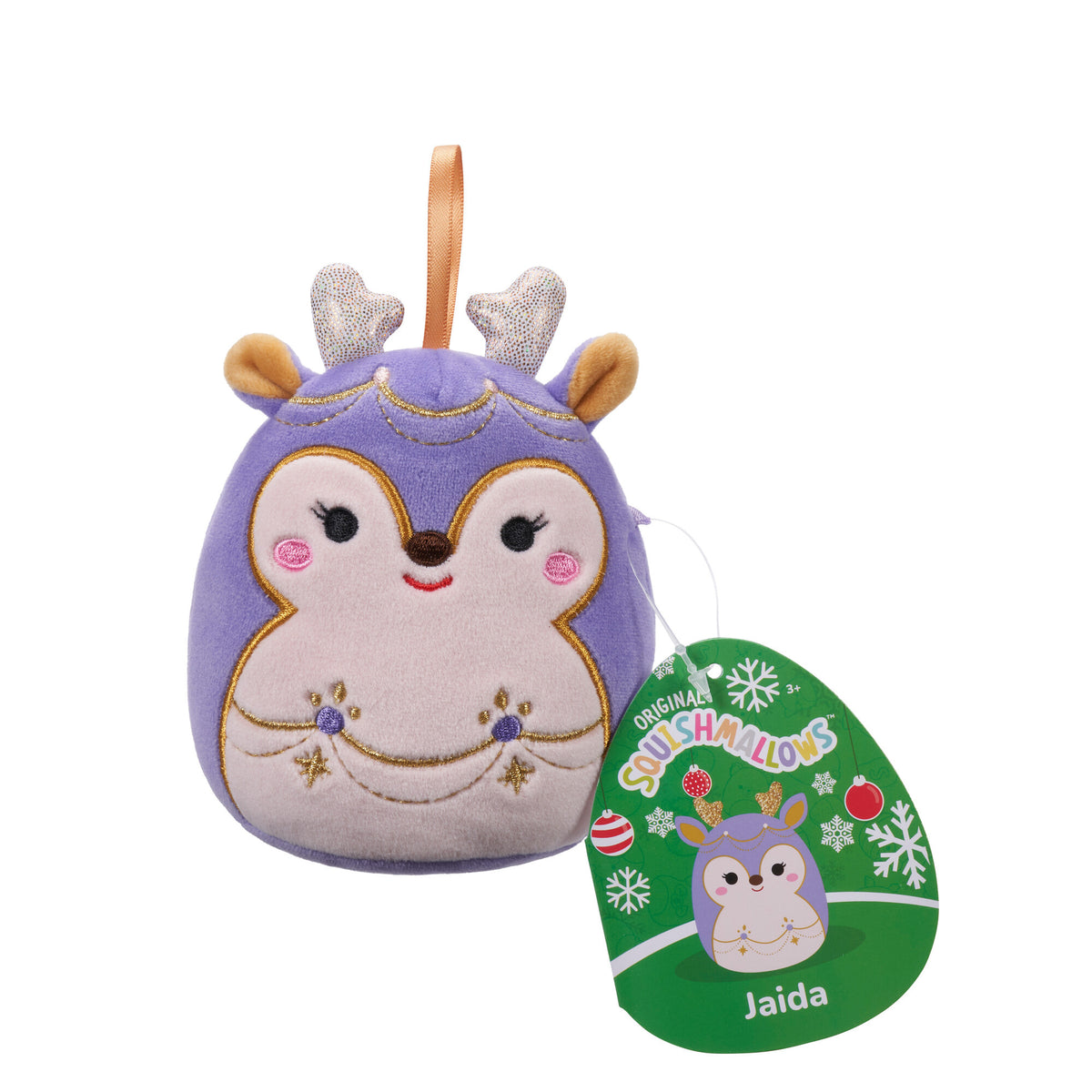 JAIDA 4" Ornament (boxed) -Holiday  Squishmallow