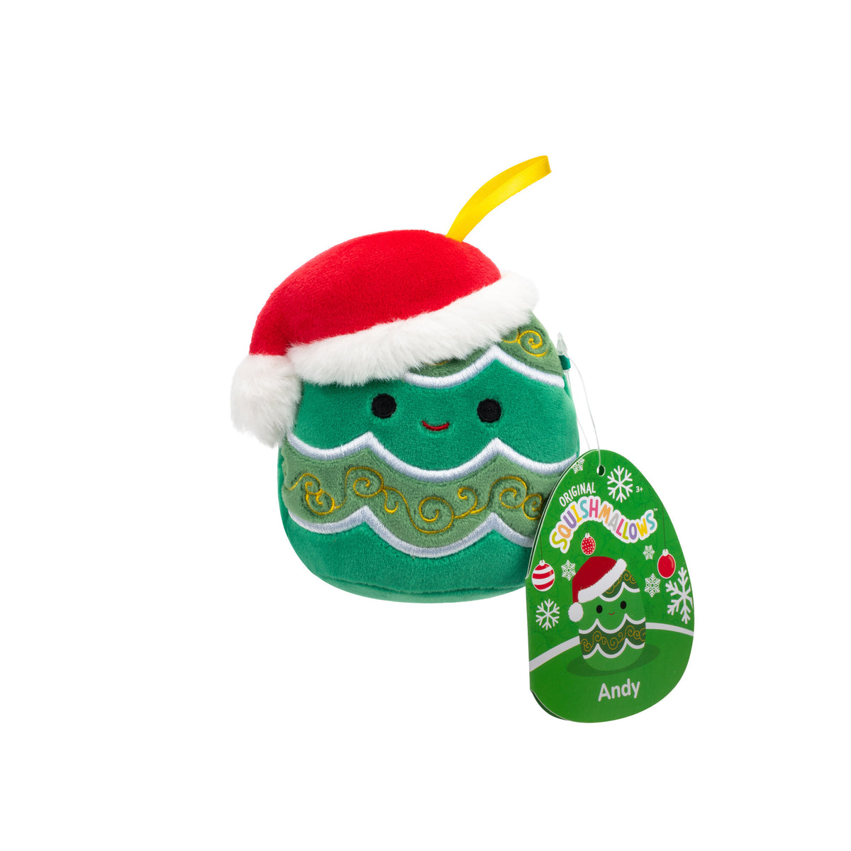 ANDY  4" Ornament (boxed) -Holiday  Squishmallow