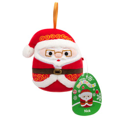 NICK  4" Ornament (boxed) -Holiday  Squishmallow