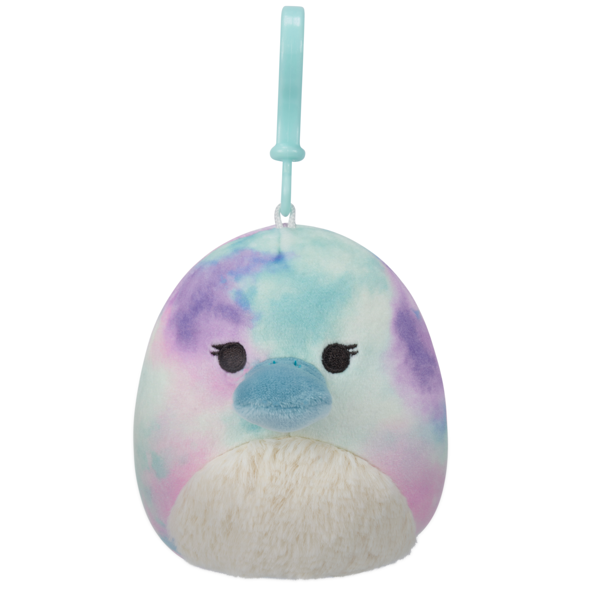 MITCH Tie-Dye Platypus -   3.5" Clips-Ons SQUISHMALLOWS