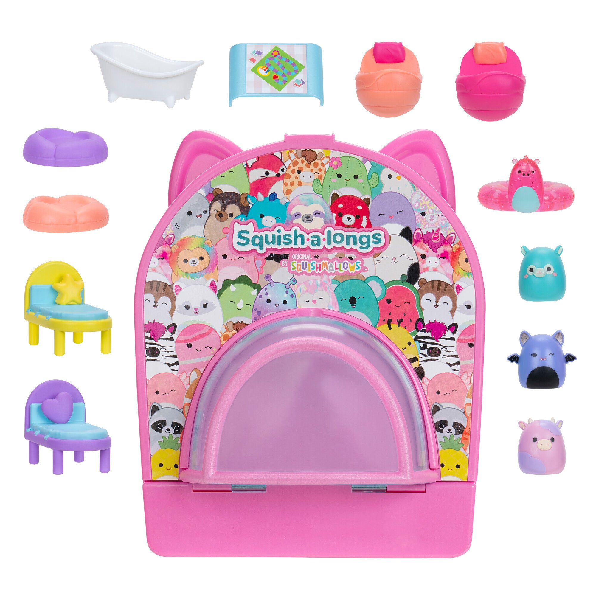 Squish-a-long On-The-Go Playset Party Pack - Squishmallows