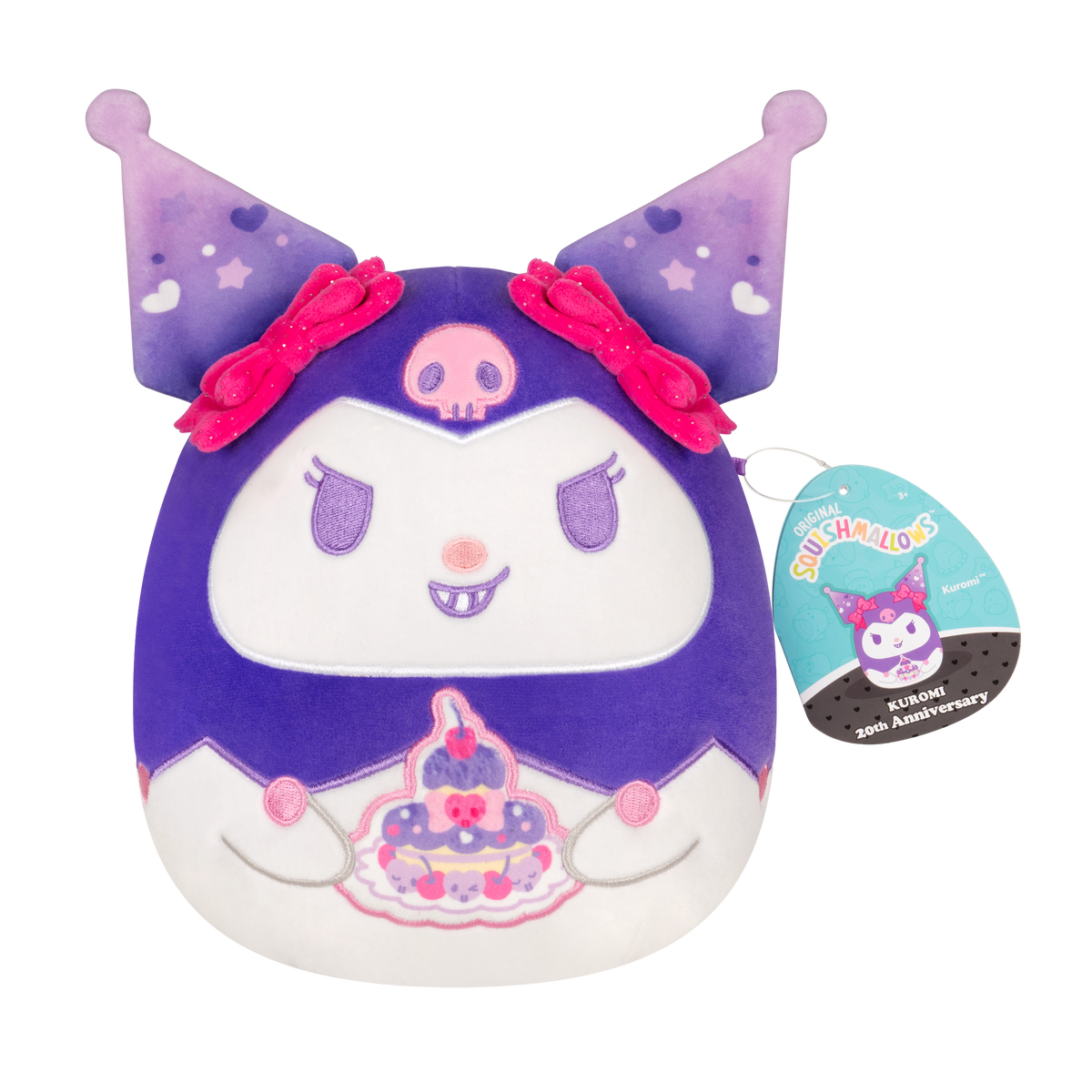Kuromi -  8" SANRIO Anniversary Squishmallow Plush