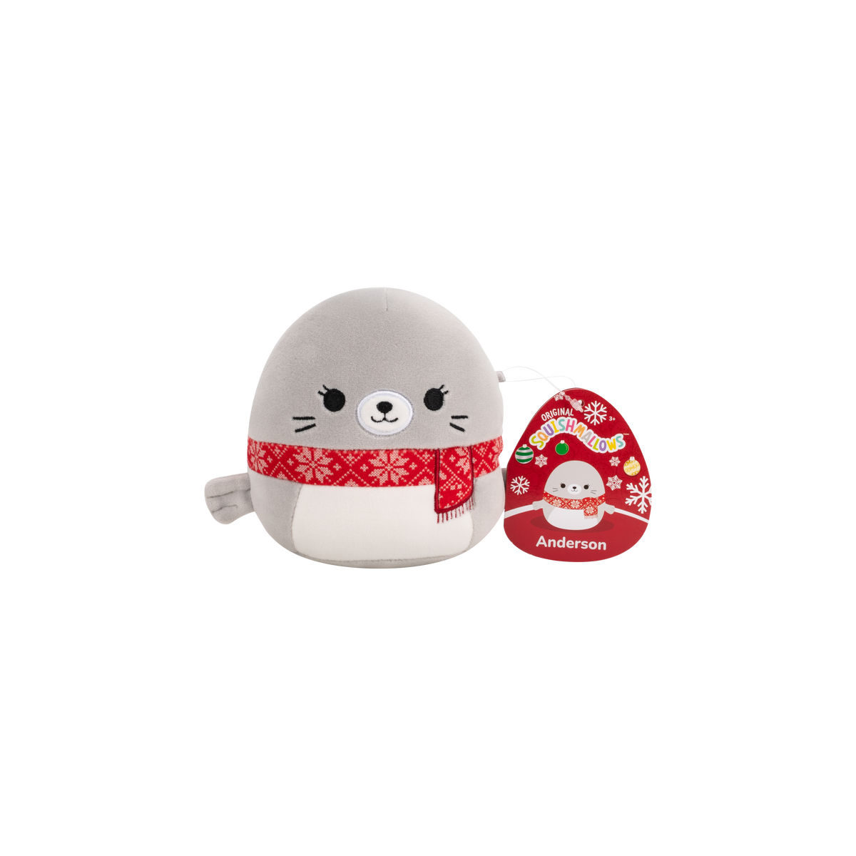 ANDERSON Grey Seal - 5" Squishmallow Plush