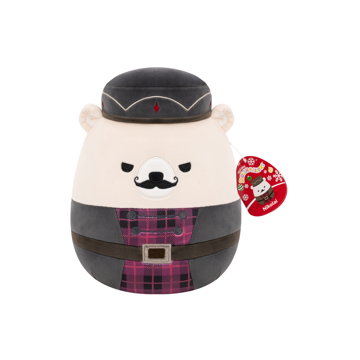 NIKOLAI Polar Bear  - 12" Holiday Squishmallow Plush