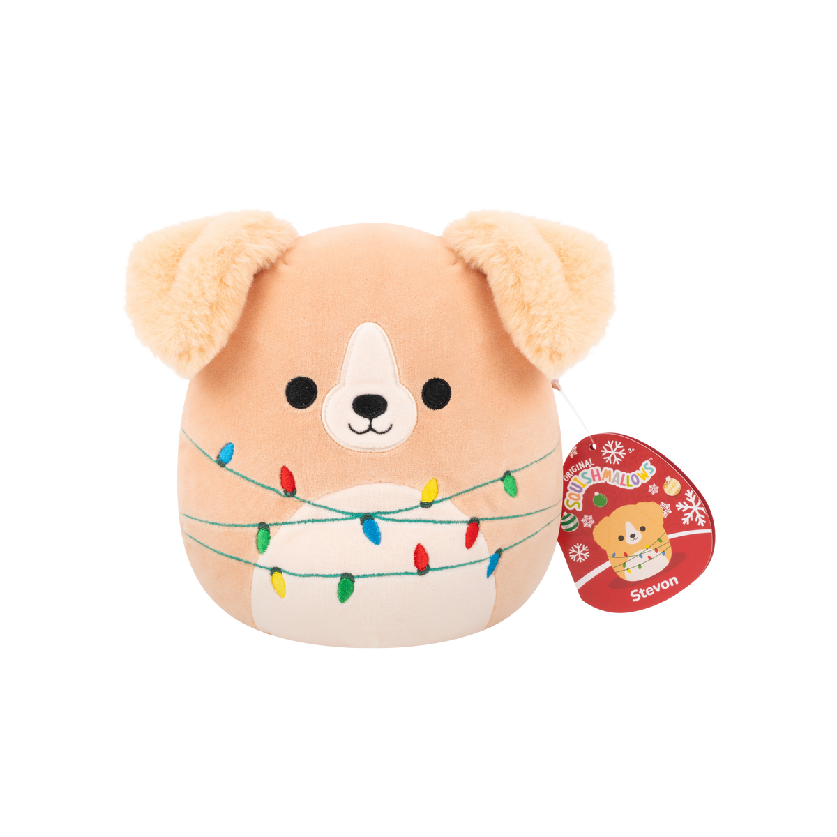 STEVON Golden Retriever - 7.5" Holiday B Squishmallow Plush