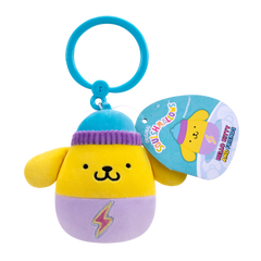 Pompompurin - 3.5" Clips Hello Kitty  SQUISHMALLOW