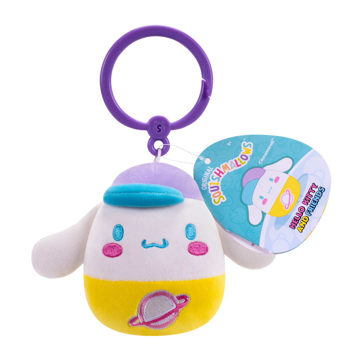 CINNAMOROLL - 3.5" Clips Hello Kitty  SQUISHMALLOW