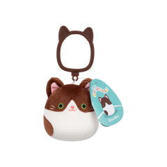 GLAUDINI Tuxedo Cat - 3.5" CLIP Squishmallow Plush