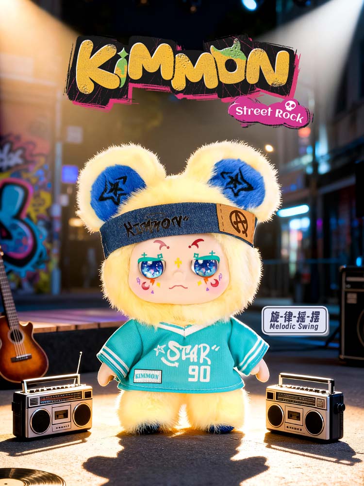 Melodic (Opened) KIMMON - Street Rock Mystery Box Plush
