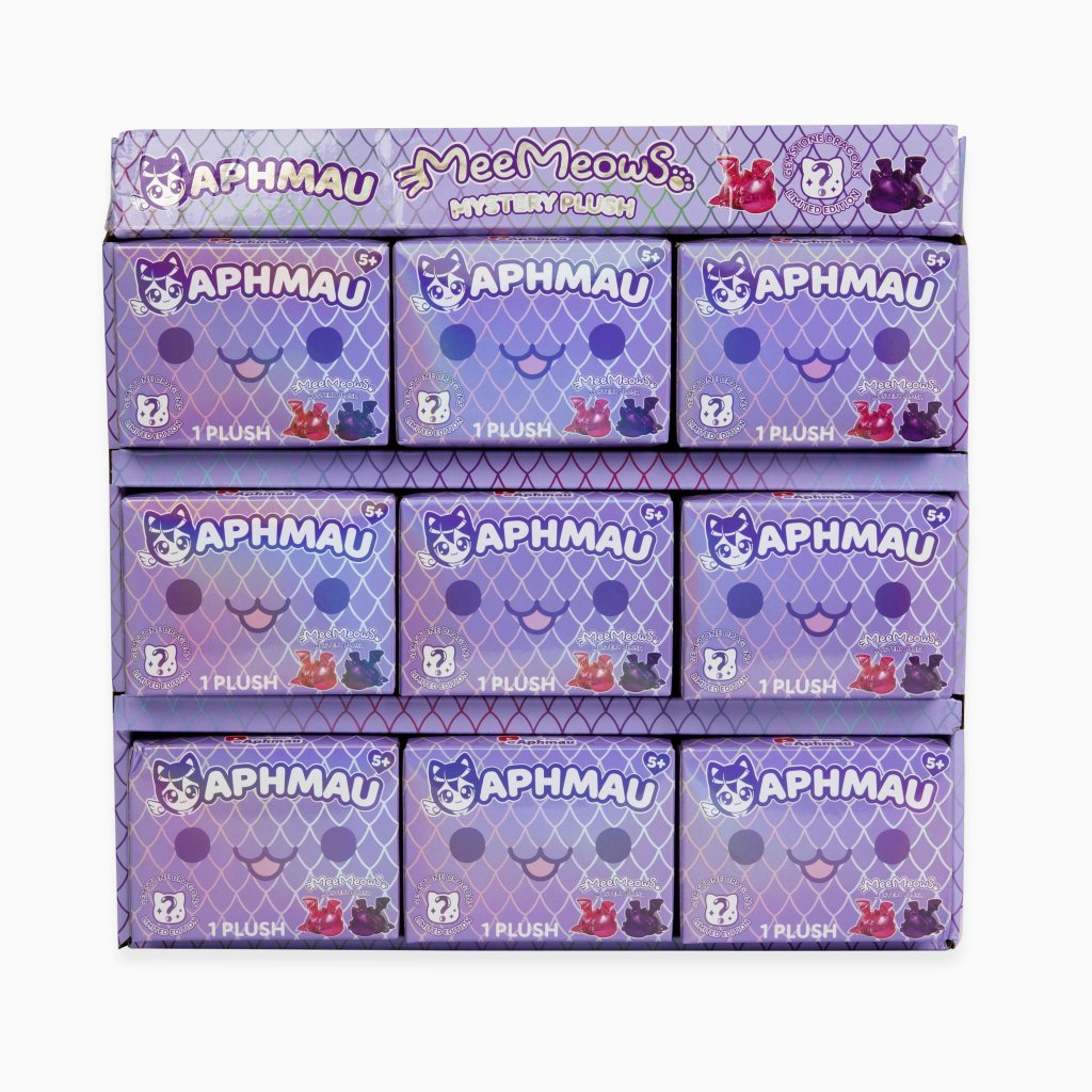 (SINGLE ) Aphmau 6" Mystery MeeMeows Plush - DRAGON