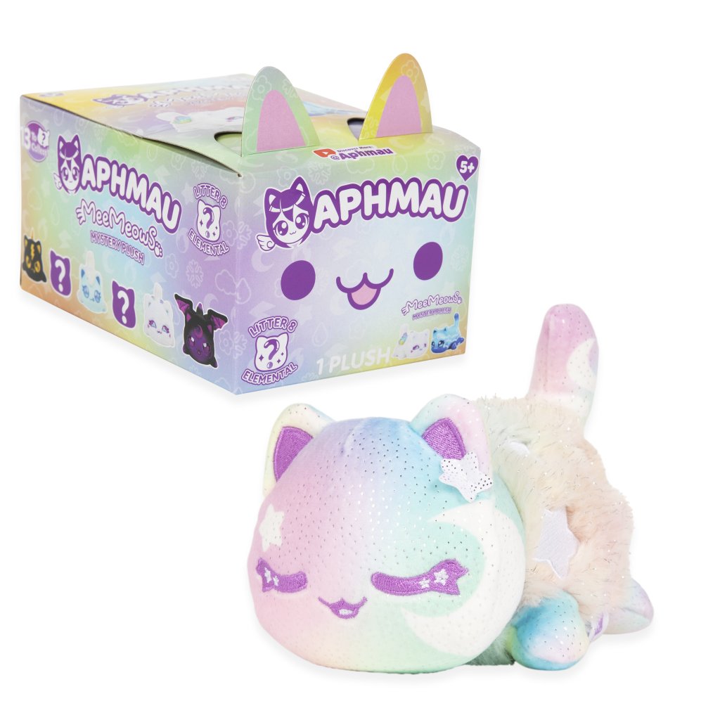 DREAM (Opened ) Aphmau 6" Mystery MeeMeows Plush - Series 8 (Elemental)